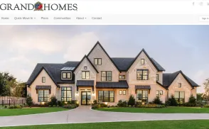 Grand Homes website