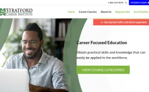 Stratford Career Institute website