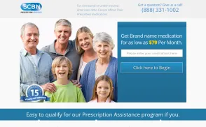 Select Care Benefits Network [SCBN] website