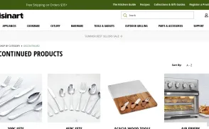 Cuisinart website