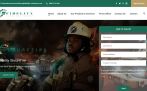 Fidelity Security Group website