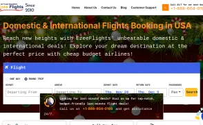 Ezee Flights website