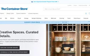 The Container Store website