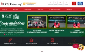 UCSI University website