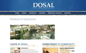 Dosal Tobacco website
