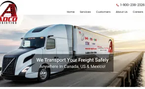 ADCO Logistics website