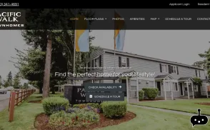 Pacific Walk Townhomes website