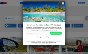 Travelzoo website