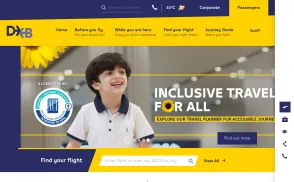 Dubai Airports / Dubai International Airport website