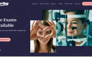 Sterling Optical website