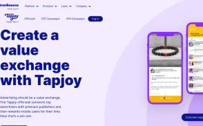 TapJoy website
