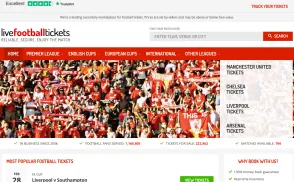 LiveFootballTickets website