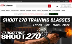 GlockStore website