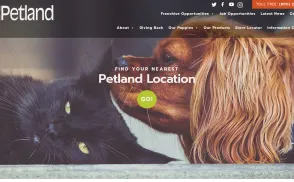 Petland website