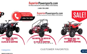 SuperiorPowersports.com website