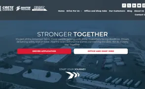 Crete Carrier website