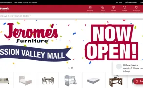 Jerome's Furniture website