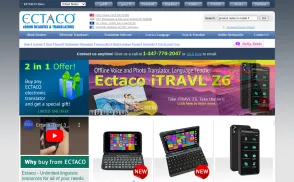 Ectaco website