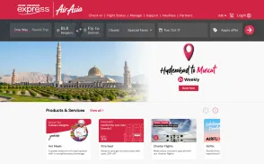 Air India Express website