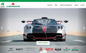 Al Habtoor Motors website