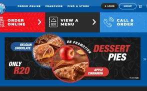 Roman's Pizza website