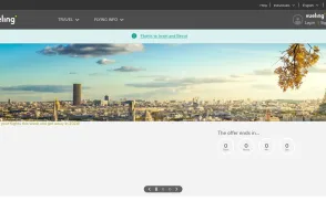 Vueling Airlines website