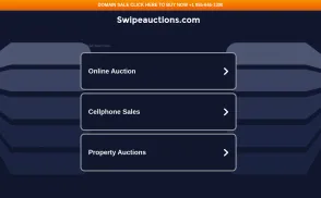 SwipeAuctions.com website