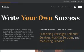 Xlibris Publishing website
