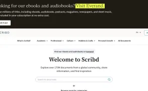 Scribd website