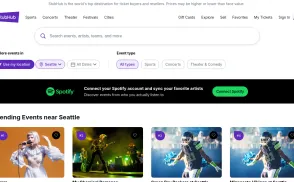 StubHub website