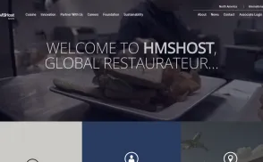 HMSHost website