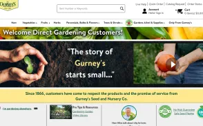 Four Seasons Nurseries website