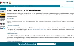 Vacations Made Easy website