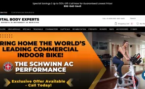Total Body Experts website