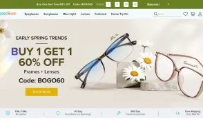 GlassesShop website