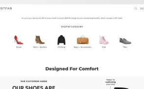 JustFab website