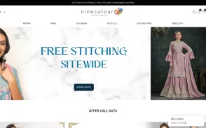 NineColours website