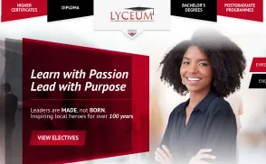 Lyceum Correspondence College website
