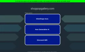 Pop Gallery website