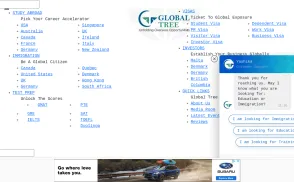 Global Tree website