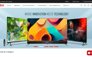 Intex Technologies website