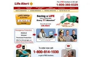 Life Alert Emergency Response website