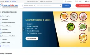 ExportersIndia website