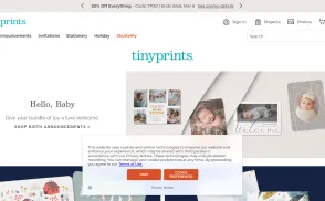 TinyPrints website