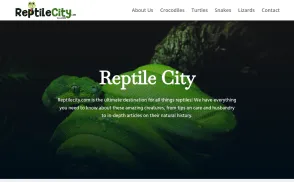 ReptileCity website
