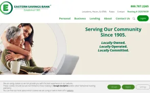 Eastern Savings Bank website