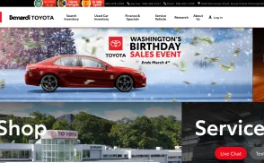 Bernardi Toyota website