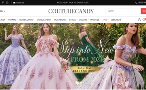 Couture Candy website