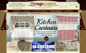 SwagsGalore website