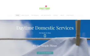 Daytime Domestic Services website